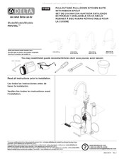 Delta PIVOTAL 9193-DST Instrucciones De Montaje