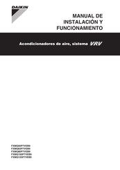 Daikin FXMQ50P7VEB9 Manual De Instalación Y Funcionamiento