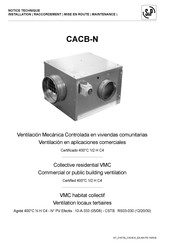 S&P CACB-N 30 Manual De Instalación