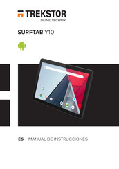 TrekStor SURFTAB Y10 Manual De Instrucciones