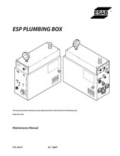 ESAB ESP PLUMBING BOX Manual Del Usuario