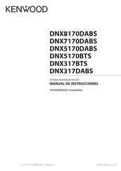 Kenwood DNX3170BTS Manual De Instrucciones