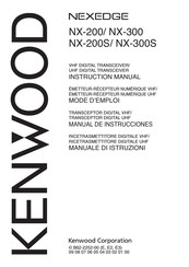 Kenwood NEXEDGE NX-200 Manual De Instrucciones