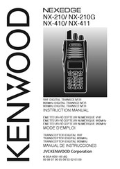 Kenwood NEXEDGE NX-210G Manual De Instrucciones