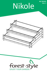 forest-style Nikole 001615 Manual De Instrucciones