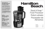 Hamilton Beach Stack & Snap 70724 Manual Del Usuario