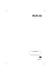 Sangean RCR-30 Manual Del Usuario