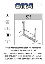 OMA 503 Manual De Instrucciones  Para Uso Y Mantenimiento