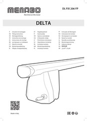 Menabo DELTA DL FIX 206FP Instrucciones De Montaje