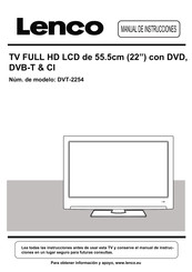 Lenco DVT-2254 Manual De Instrucciones