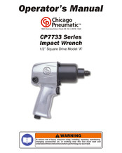 Chicago Pneumatic CP7733 Serie Manual Del Operador