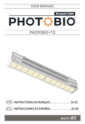 Phantom PHOTOBIO TX Manual Del Usuario