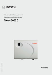 Bosch Tronic 3000 C Pro Instrucciones De Instalación Y Funcionamiento