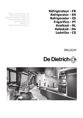 De Dietrich DRL1624J Manual De Instrucciones