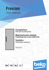 Beko FNE20921 Manual Del Usuario