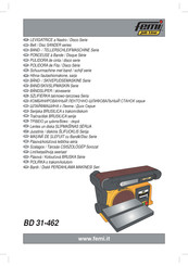 Femi job Line BD 31-462 Manual De Uso