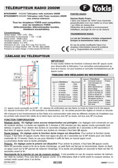 Yokis MTR2000MRPX Manual Del Usuario