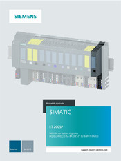 Siemens SIMATIC DQ 8x24VDC/0.5A ST Manual De Producto