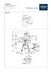 Grohe EUROPLUS 33 155 Manual Del Usuario