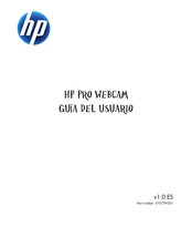 HP PRO WEBCAM Guia Del Usuario