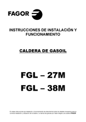 Fagor FGL-27M Instrucciones De Instalación Y Funcionamiento