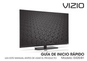 Vizio E420-B1 Guia De Inicio Rapido