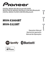 Pioneer MVH-S325BT Manual Del Usuario