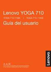 Lenovo YOGA 710-11ISK Guia Del Usuario