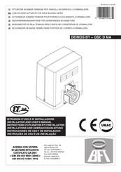 BFT DEIMOS BT-MA Instrucciones De Uso