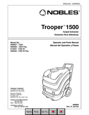 Nobles Troopert 1500 Manual Del Operador Y Piezas