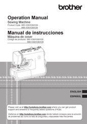 Brother 888-X39 Manual De Instrucciones