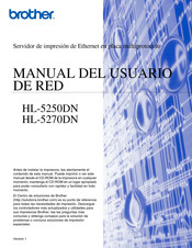 Brother HL-5250DN Manual Del Usuario De Red