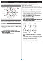 Citizen C470 Manual De Instrucciones