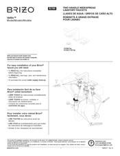 Brizo Vettis 65388LF Serie Manual De Instrucciones