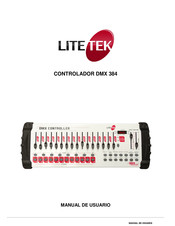 Lite Tek DMX 384 Manual De Usuario