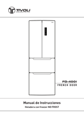 Tivoli FRENCH DOOR FD-400I Manual De Instrucciones