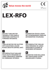 V2 LEX-RFO40-230V Manual Del Usuario