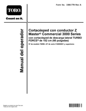 Toro 74958 Manual Del Operador