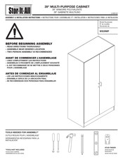 RSI Stor-It-All WS39MP Instrucciones Para La Instalación