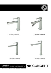 Porcelanosa noken NK CONCEPT 100130995 N199999531 Manual De Instrucciones