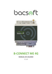 bacsoft B-CONNECT ME 4G Manual De Usuario