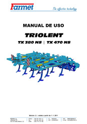 Farmet TRIOLENT TX 470 NS Manual De Uso