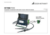 Gossen Metrawatt METRISO PRIME Instrucciones De Servicio