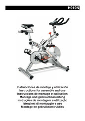 BH FITNESS H919N Instrucciones De Montaje