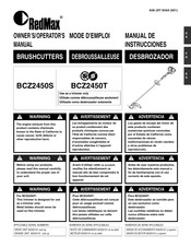 RedMax BCZ2450T Manual De Instrucciones
