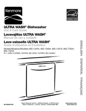 Sears Kenmore ULTRA WASH 665.13465 Serie Manual De Uso Y Cuidado