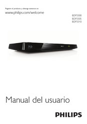 Philips BDP3300 Manual Del Usuario