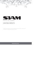 SIAM RG51M8/(C)E Manual De Usuario