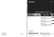 Sony Bravia KDL-26T30 Manual De Instrucciones