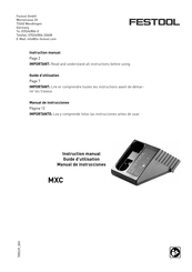 Festool MXC Manual De Instrucciones